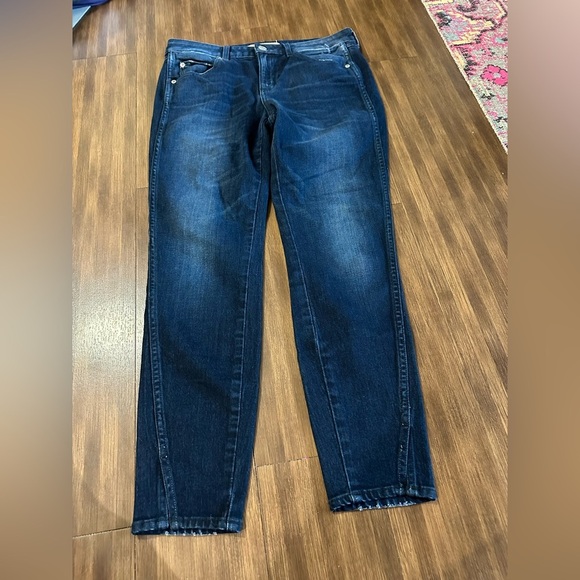 AMO Twist Seam Skinny Jean in Eclipse wash size 29 - Picture 2 of 9